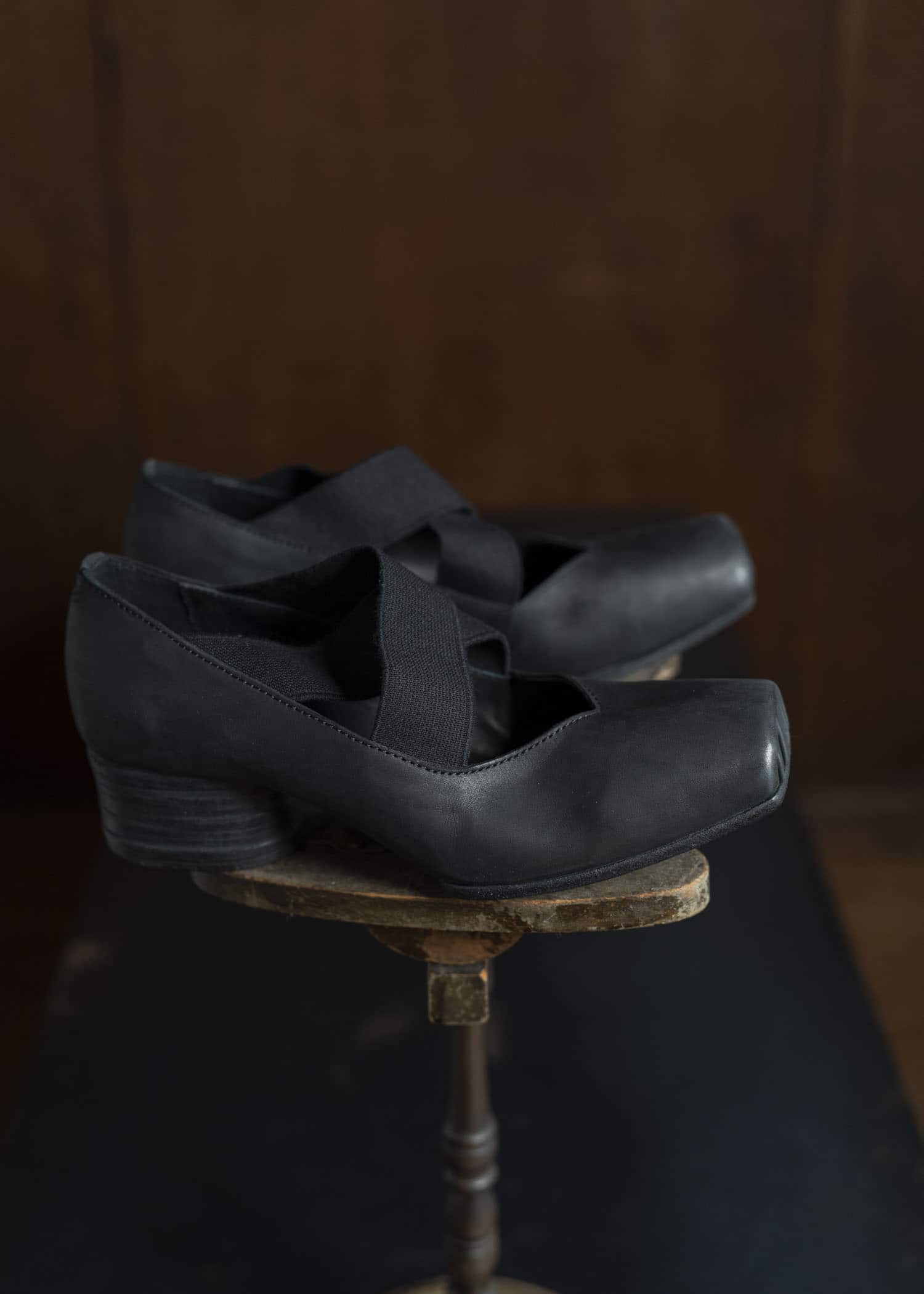 UMA WANG US9128 HIGH BALLET STRAP uw900 - black