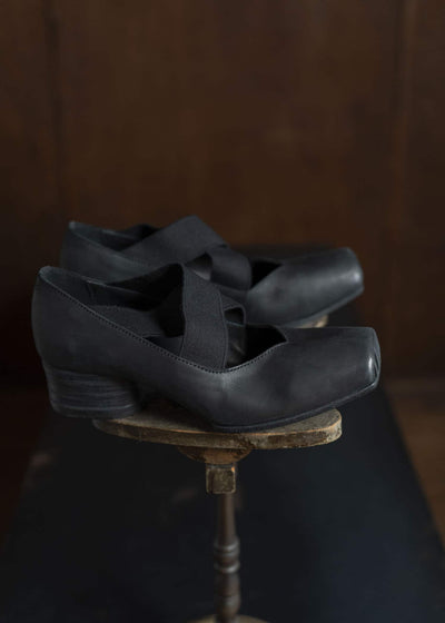 UMA WANG S5/M/US9101 HIGH BALLET SHOES black