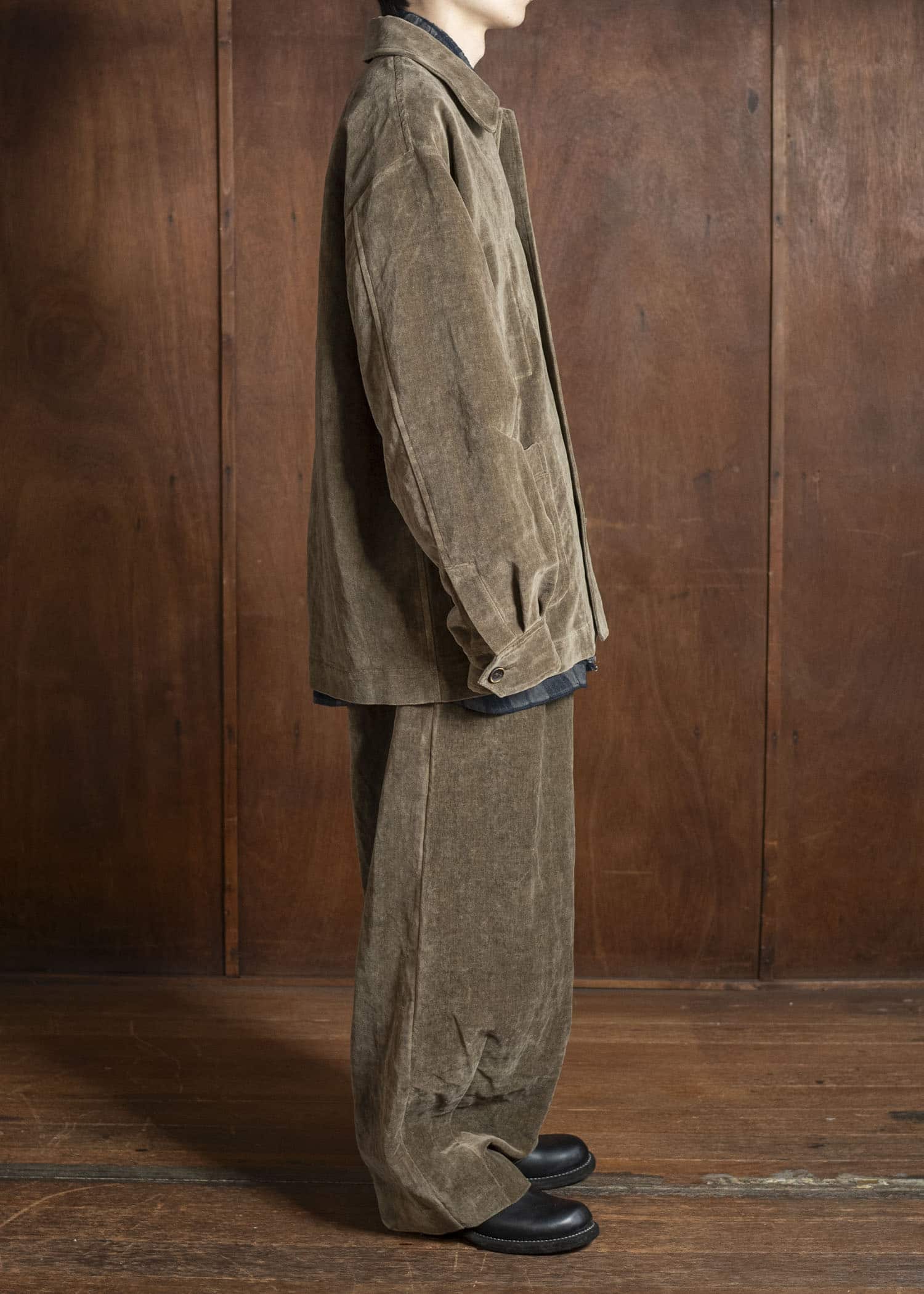 UMA WANG UM3542 PRUDENT PANTS uw240 - mustard