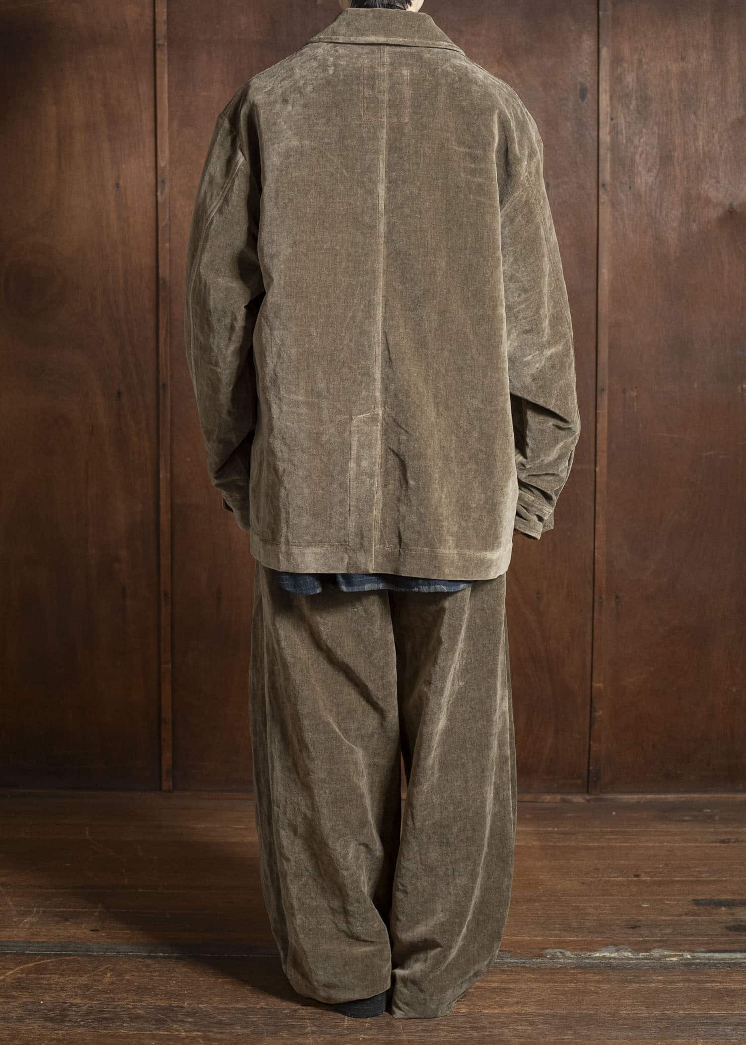 UMA WANG UM3542 PRUDENT PANTS uw240 - mustard