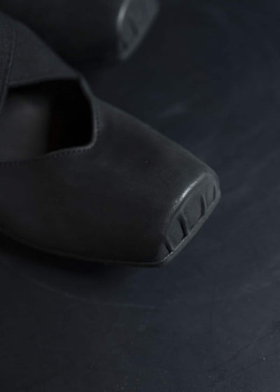 UMA WANG S5/M/US9101 HIGH BALLET SHOES black