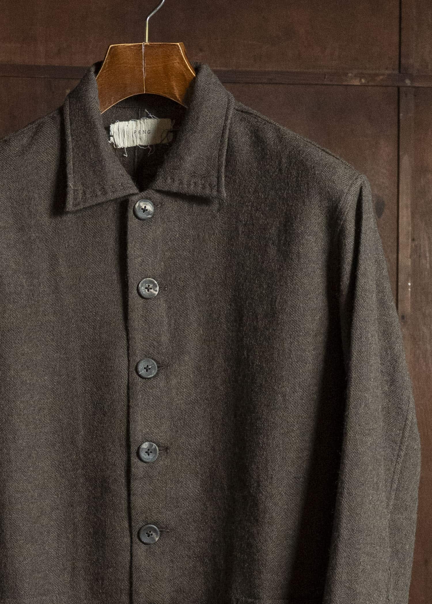 Peng Tai WORKING SHIRT JACKET MOSS PW26M07-1