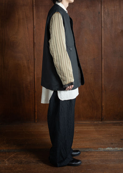 KLASICA Verk Reversible Collar Less Blouson