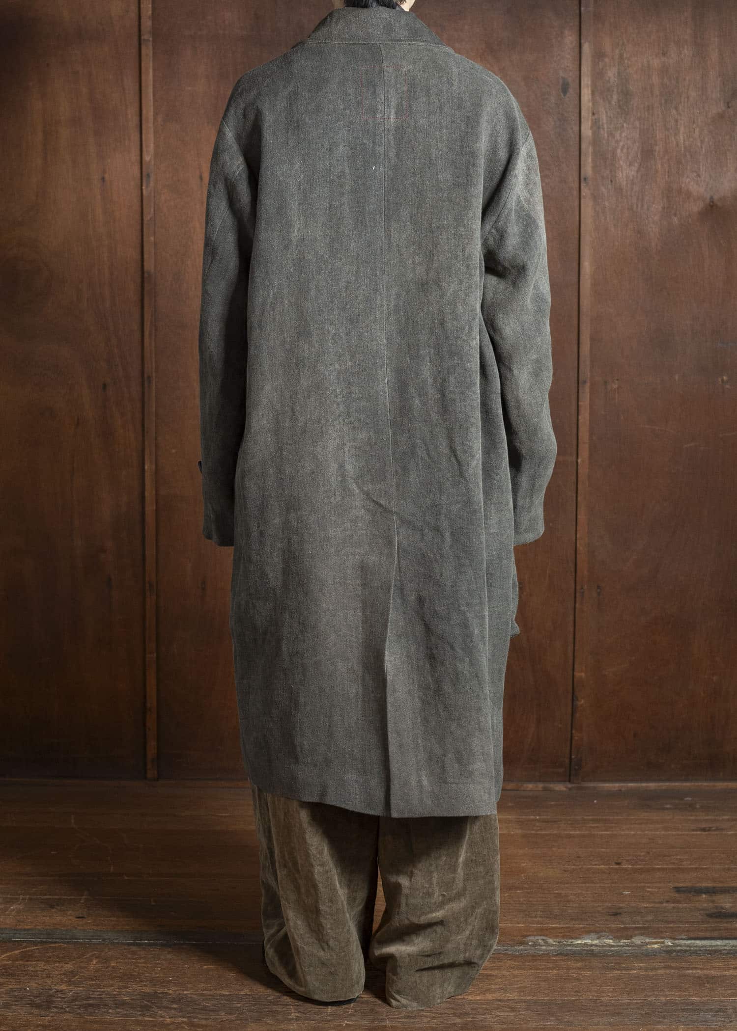 UMA WANG UM8522 COOLLY COAT uw890 - dark grey