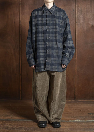 UMA WANG UM1503 TAB TOP uw083 - grey/blue