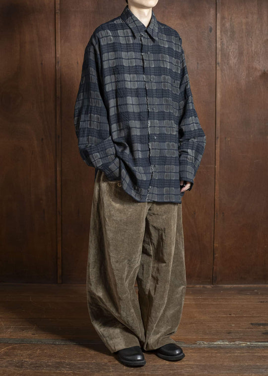 UMA WANG UM1503 TAB TOP uw083 - grey/blue