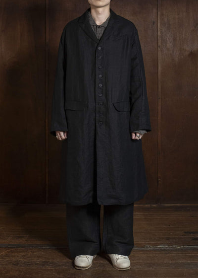 KLASICA PHILIA-db 10B CLASSIC RAGLAN COAT BLACK