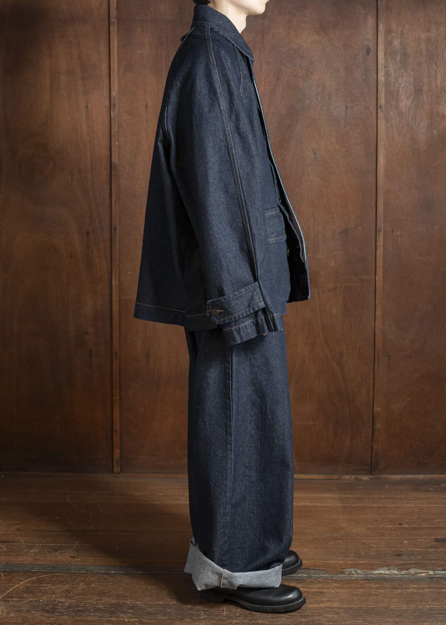 UMA WANG UM3537 POD PANTS uw300 - blue