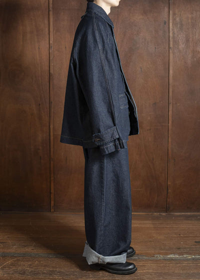 UMA WANG UM3537 POD PANTS uw300 - blue