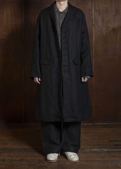 KLASICA PHILIA-db 10B CLASSIC RAGLAN COAT BLACK