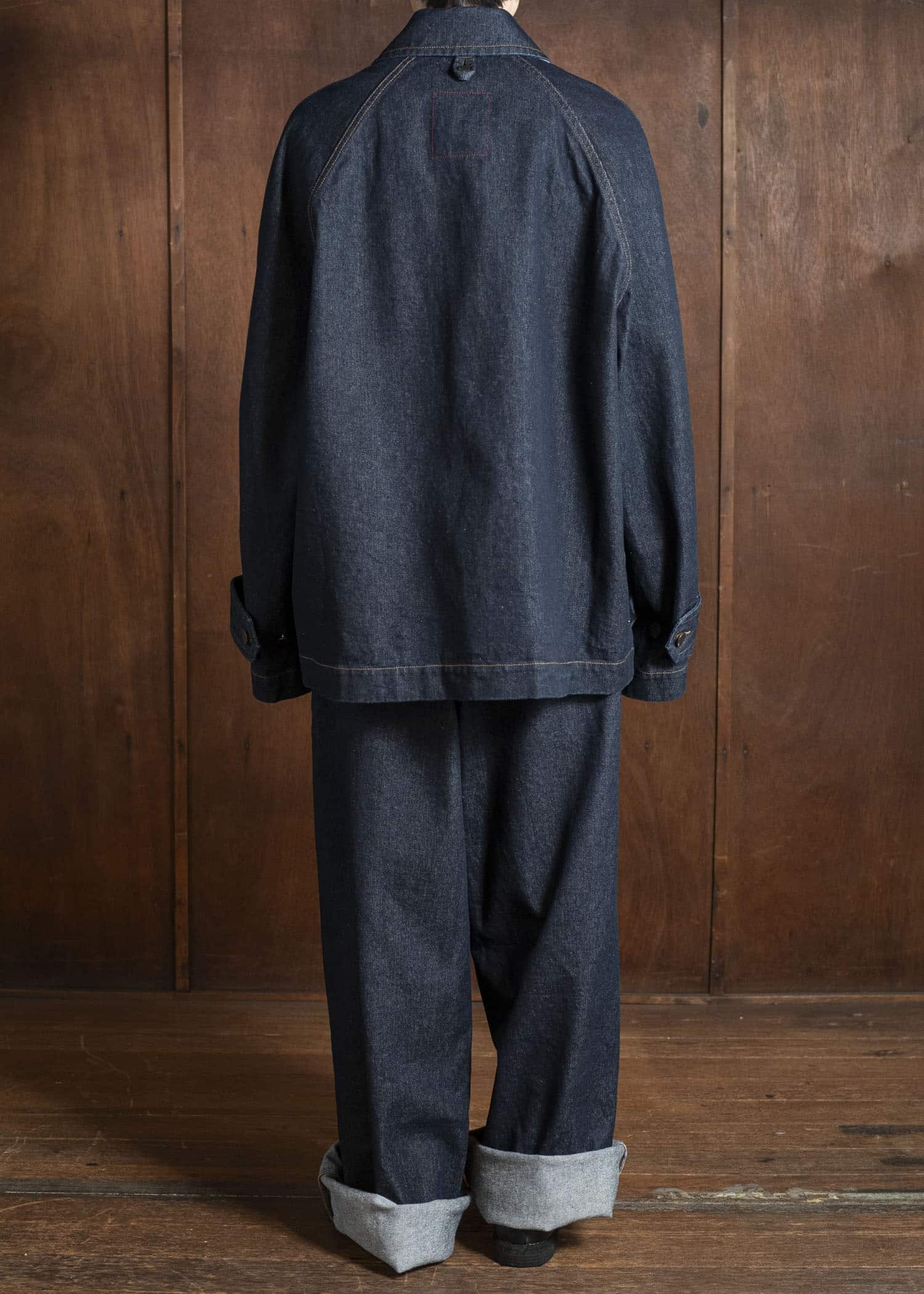 UMA WANG UM3537 POD PANTS uw300 - blue