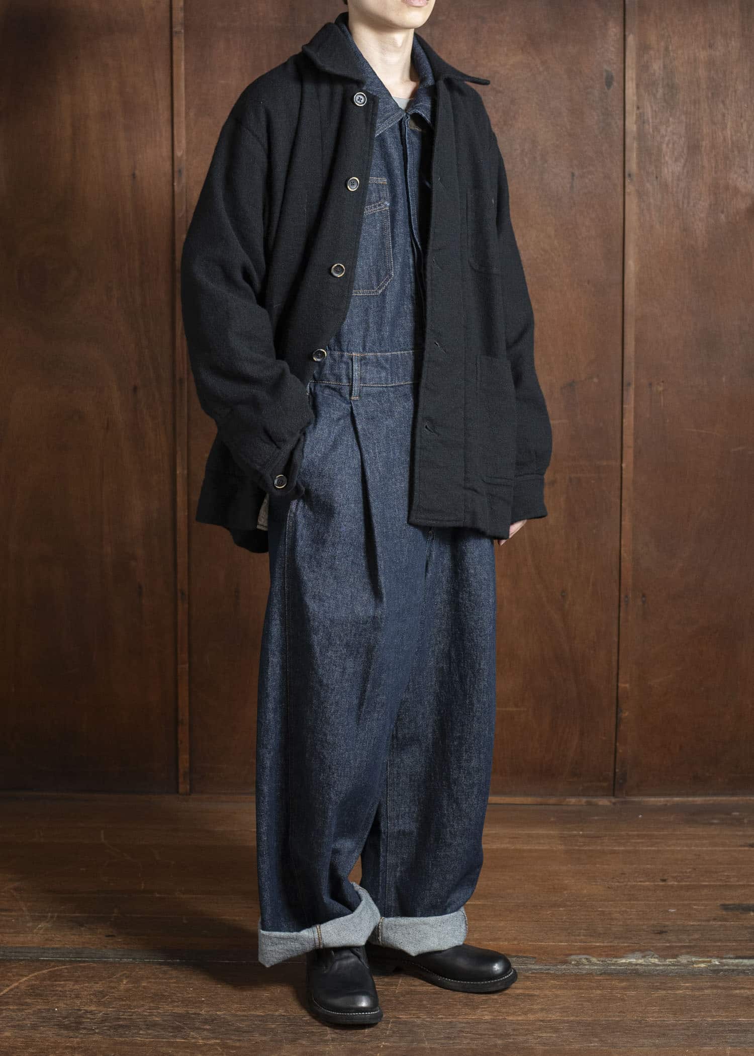 UMA WANG UM6556 JINN JKT uw900 - black