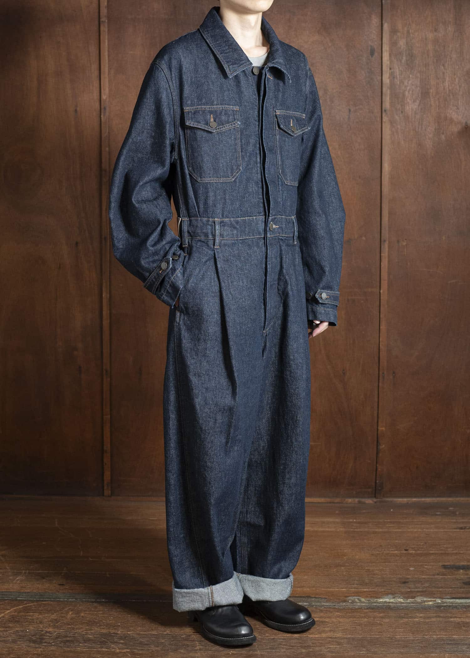 UMA WANG UM3526 PAT PANTS uw300 - blue