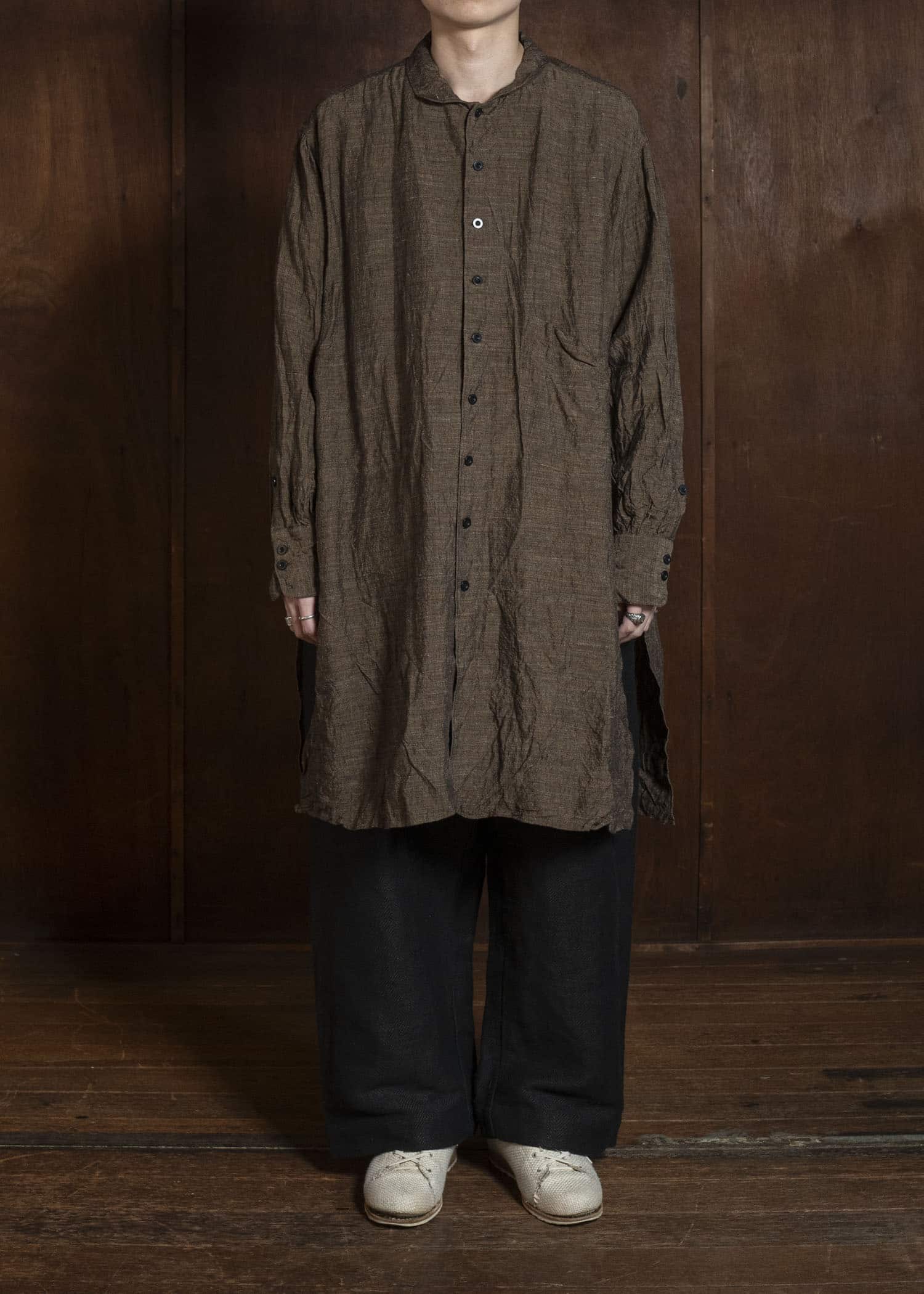 KLASICA SH-050 SQUARE TAIL LONG SHIRTS SAFRON