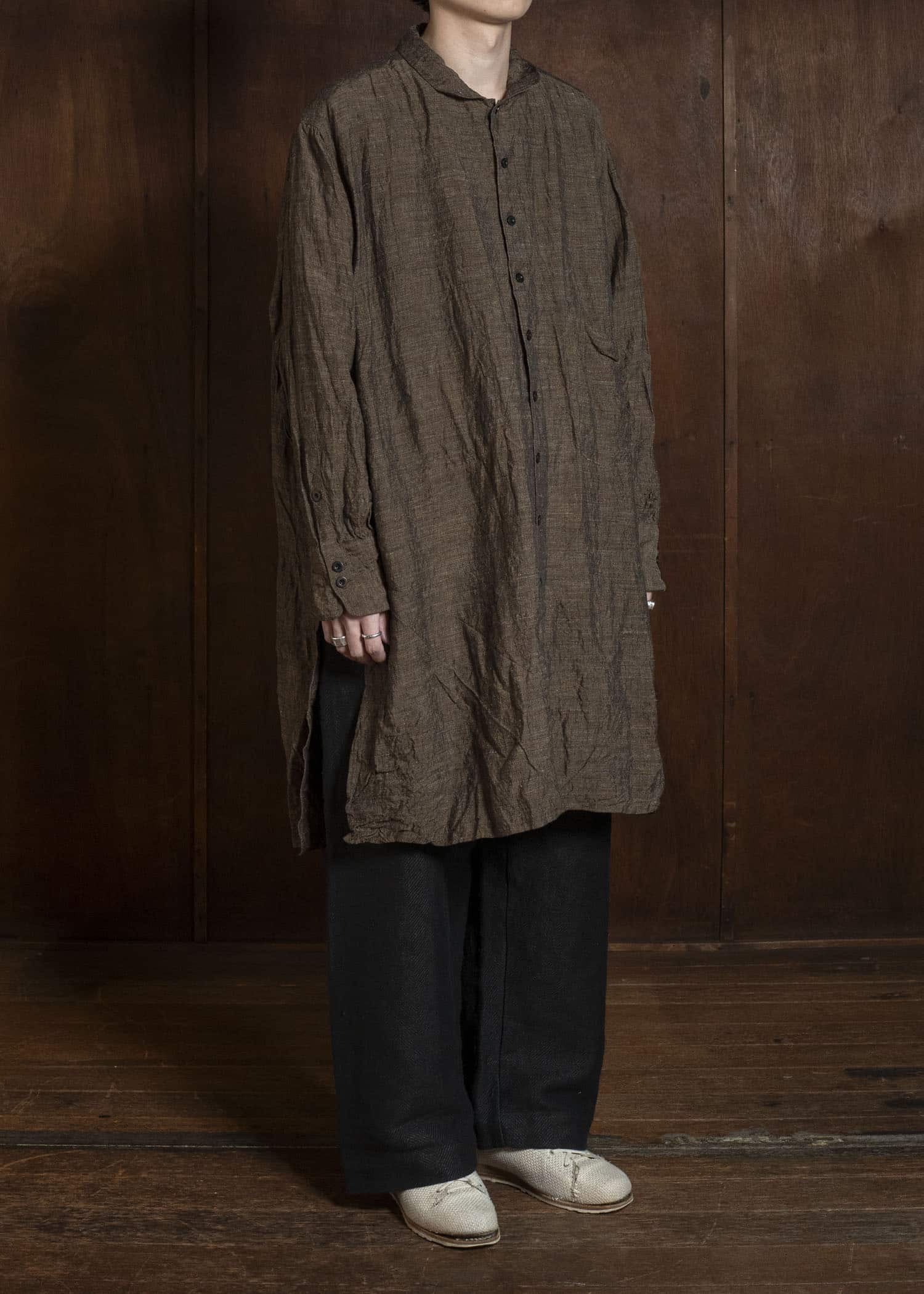 KLASICA SH-050 SQUARE TAIL LONG SHIRTS SAFRON