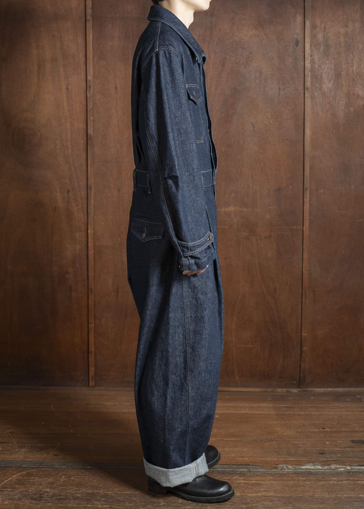 UMA WANG UM3526 PAT PANTS uw300 - blue