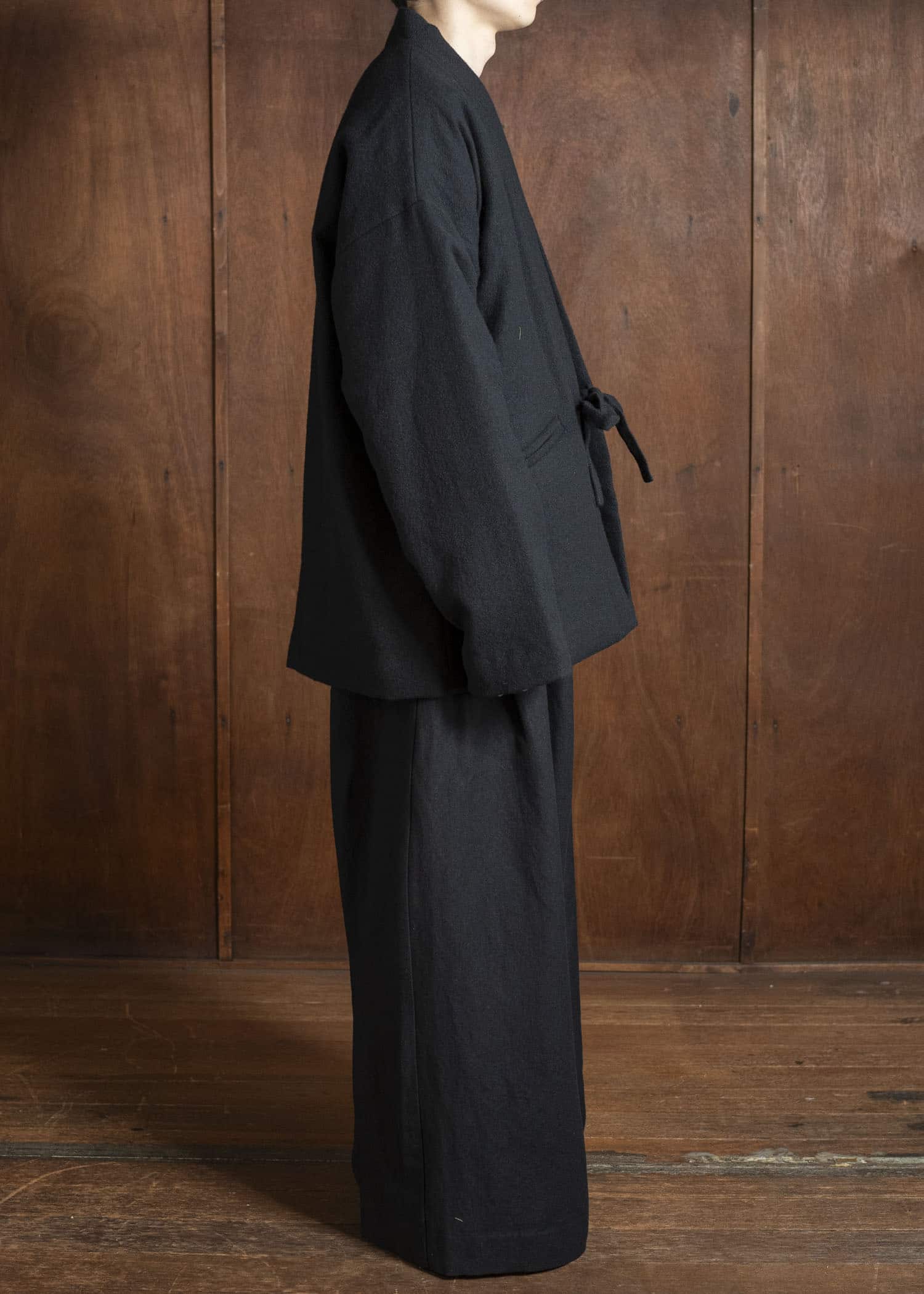 UMA WANG UM3523 POETIC PANTS uw900 - black