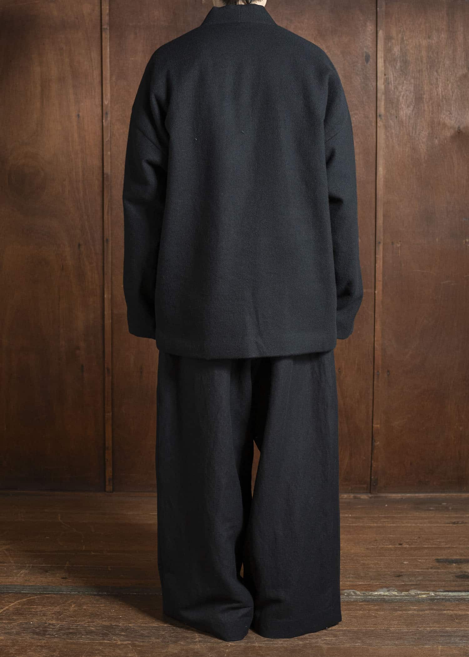 UMA WANG UM3523 POETIC PANTS uw900 - black