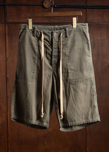 UMA WANG 22SS Overdyed Short Pants