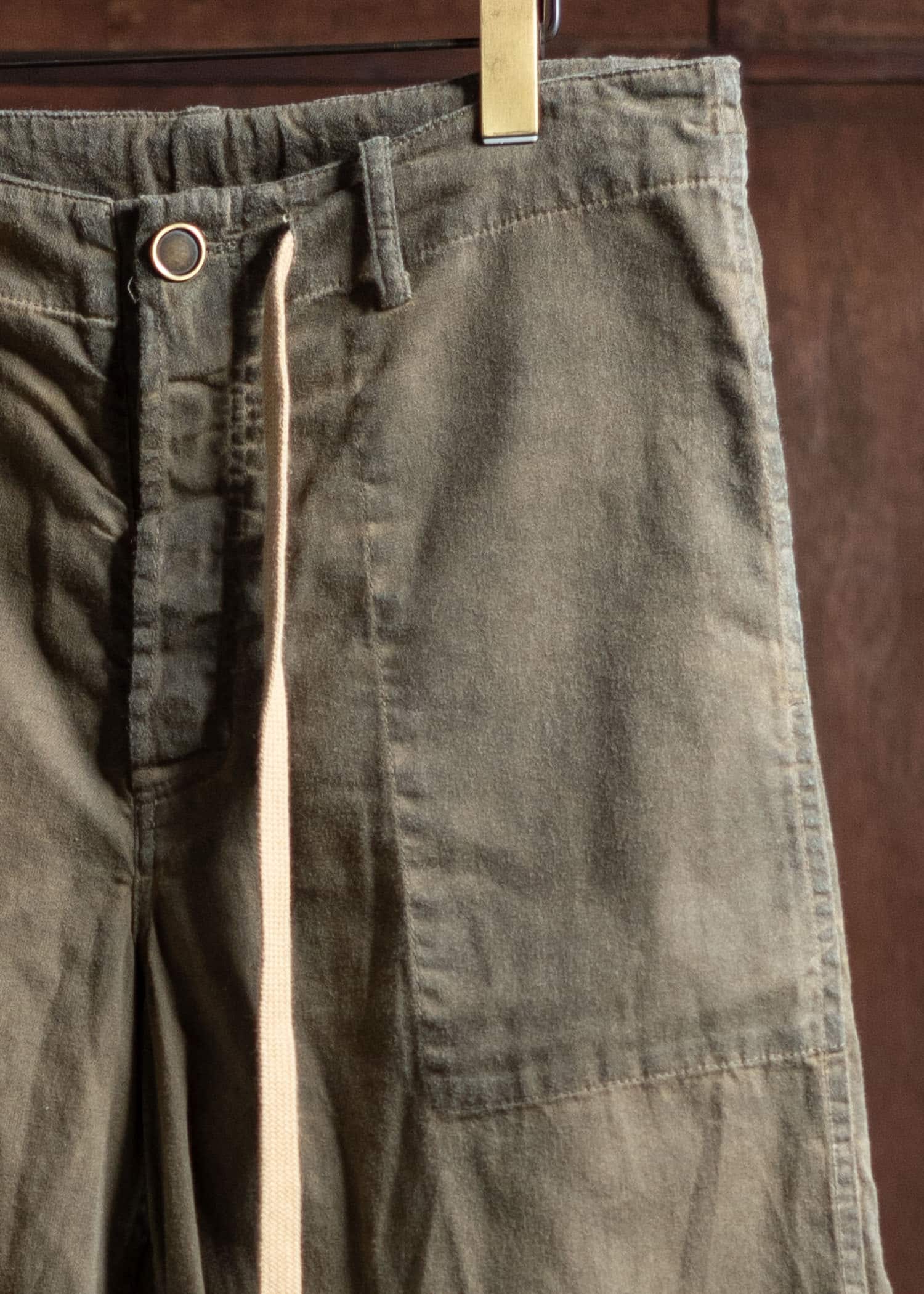 UMA WANG 22SS Overdyed Short Pants