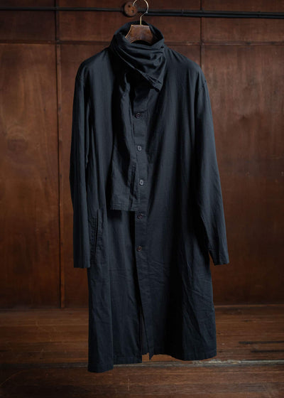 YOHJI YAMAMOTO POUR HOMME 17SS Stole Docking Shirt