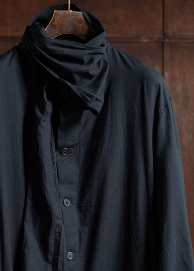 YOHJI YAMAMOTO POUR HOMME 17SS Stole Docking Shirt
