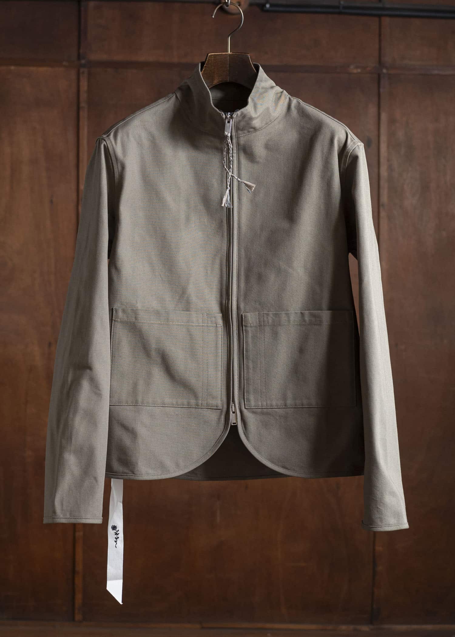 DIOMENE SID ZIP-UP SHIRT JACKET 04 CANTEEN DDM-CL - 0016 / DDM CANVAS2