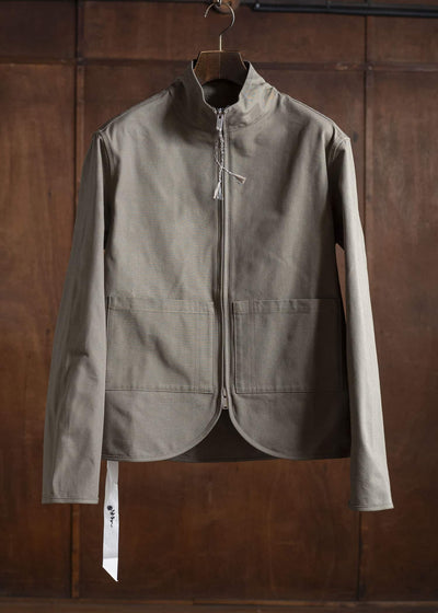 DIOMENE SID ZIP-UP SHIRT JACKET 04 CANTEEN DDM-CL - 0016 / DDM CANVAS2