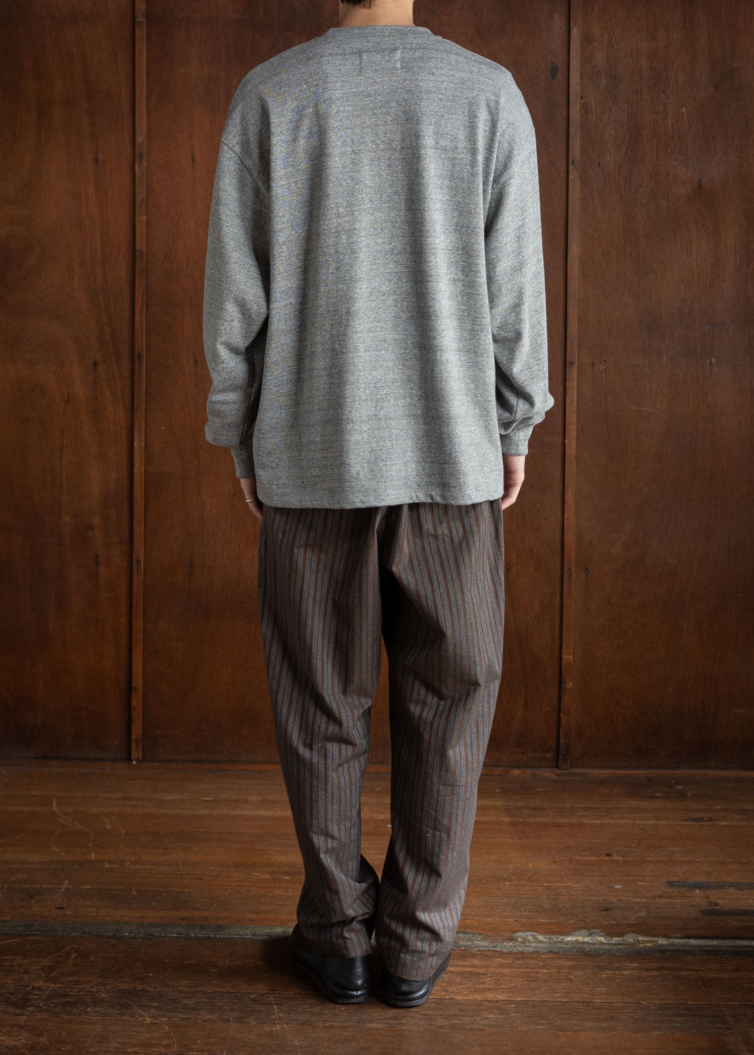 YOKO SAKAMOTO L/S HENLEY NECK