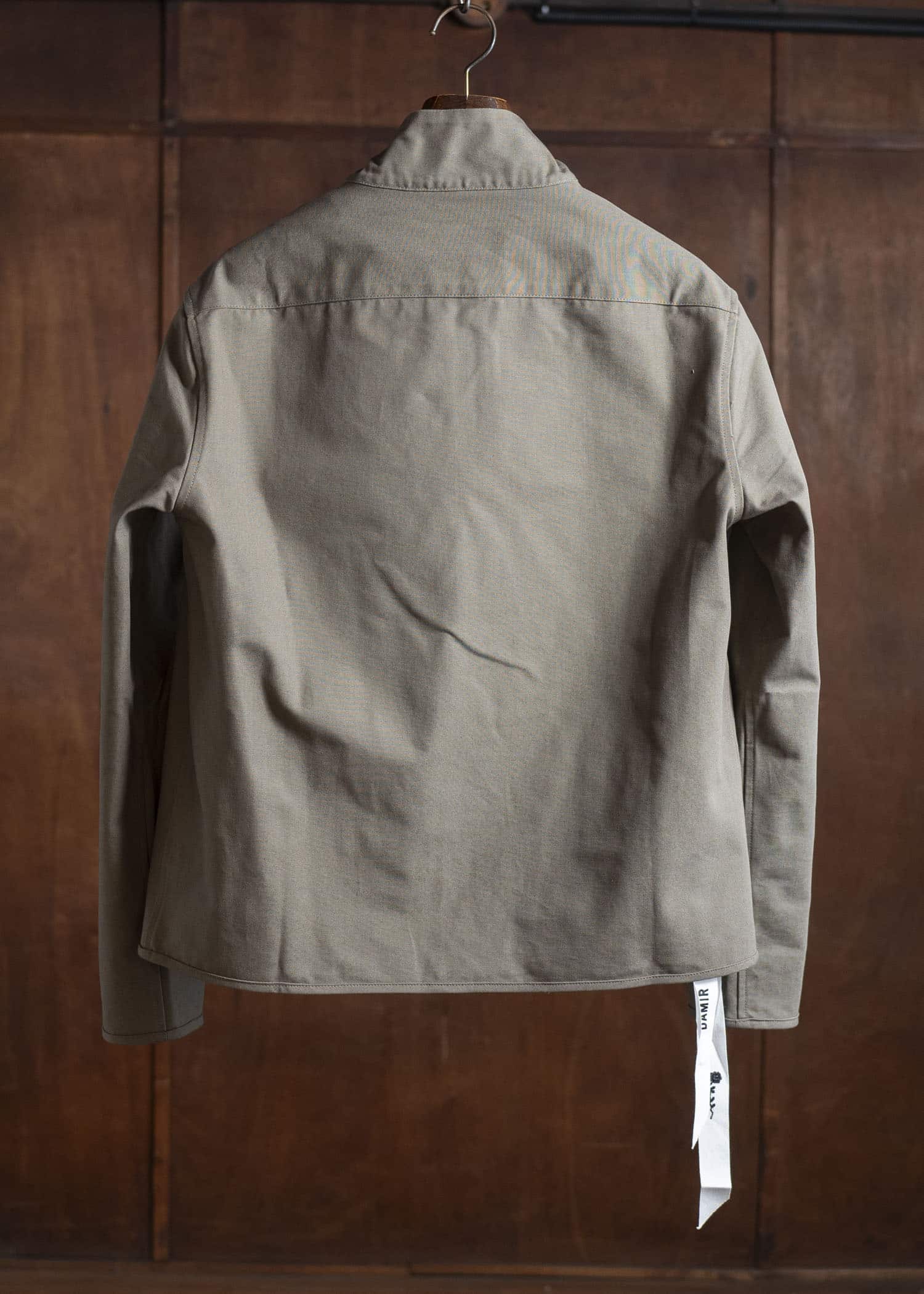 DIOMENE SID ZIP-UP SHIRT JACKET 04 CANTEEN DDM-CL - 0016 / DDM CANVAS2