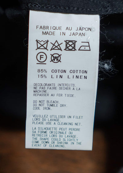 YOHJI YAMAMOTO POUR HOMME 17SS Stole Docking Shirt