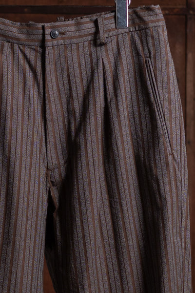 YOKO SAKAMOTO CLASSIC TAPERD TROUSERS