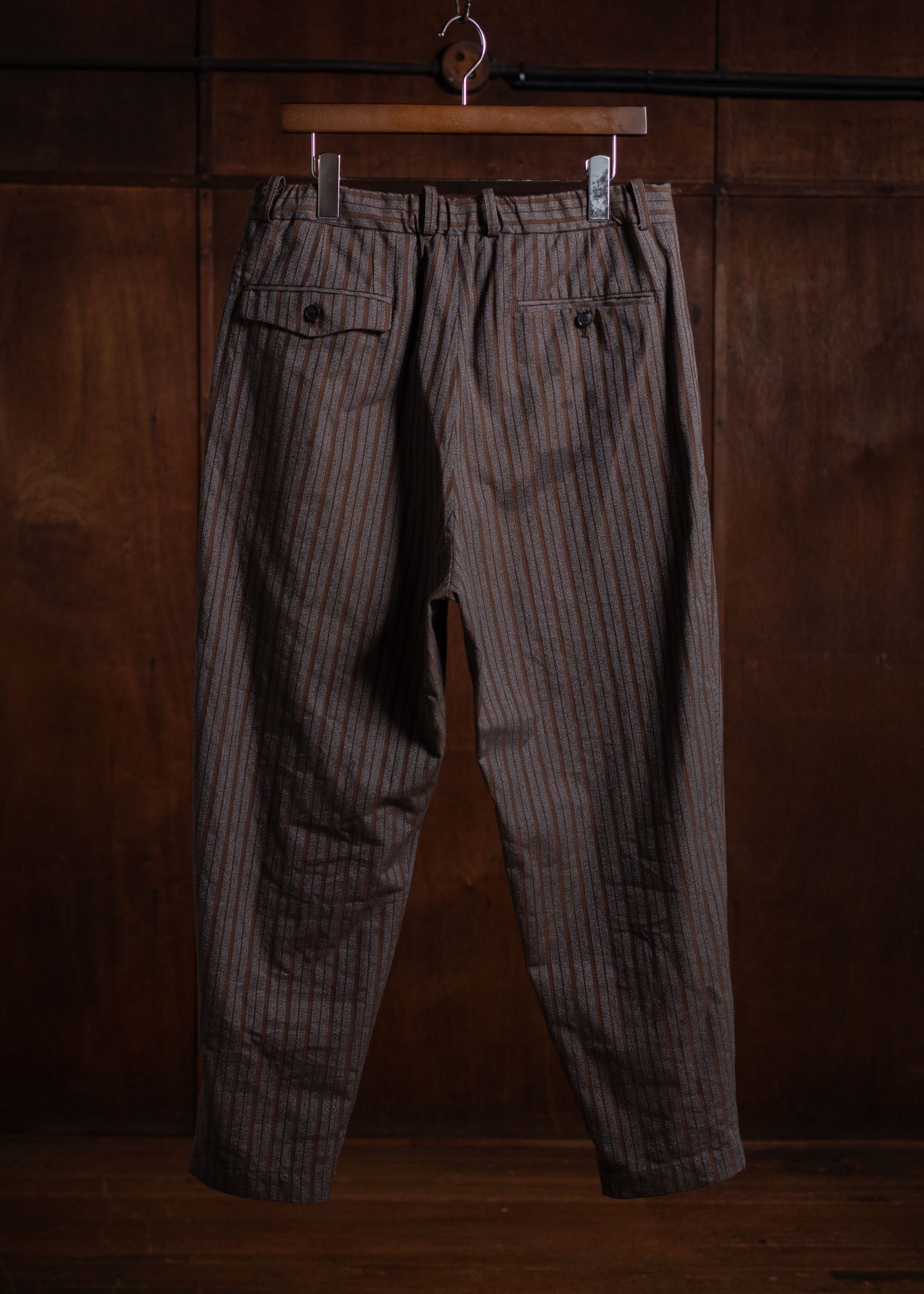 YOKO SAKAMOTO CLASSIC TAPERD TROUSERS