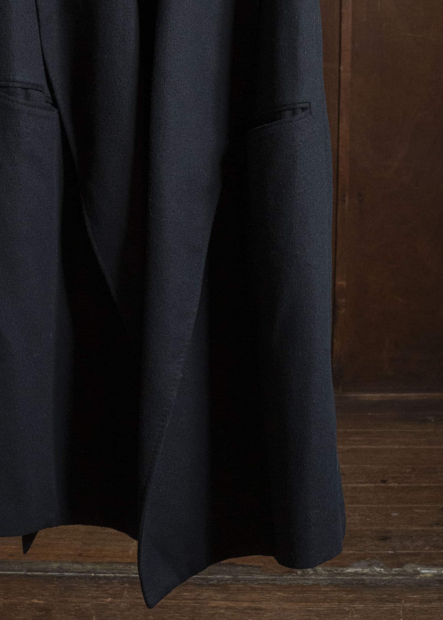 ANN DEMEULEMEESTER Sleeveless Wool Coat