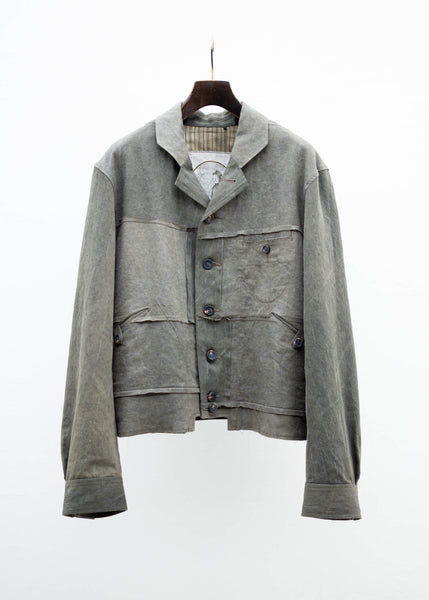 ZIGGY CHEN PATCHWORK UTILITY JACKET