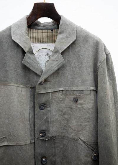 ZIGGY CHEN PATCHWORK UTILITY JACKET
