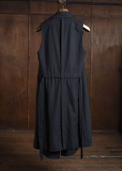 ANN DEMEULEMEESTER Sleeveless Wool Coat