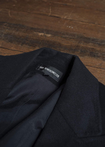 ANN DEMEULEMEESTER Sleeveless Wool Coat