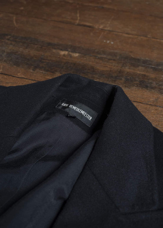 ANN DEMEULEMEESTER Sleeveless Wool Coat