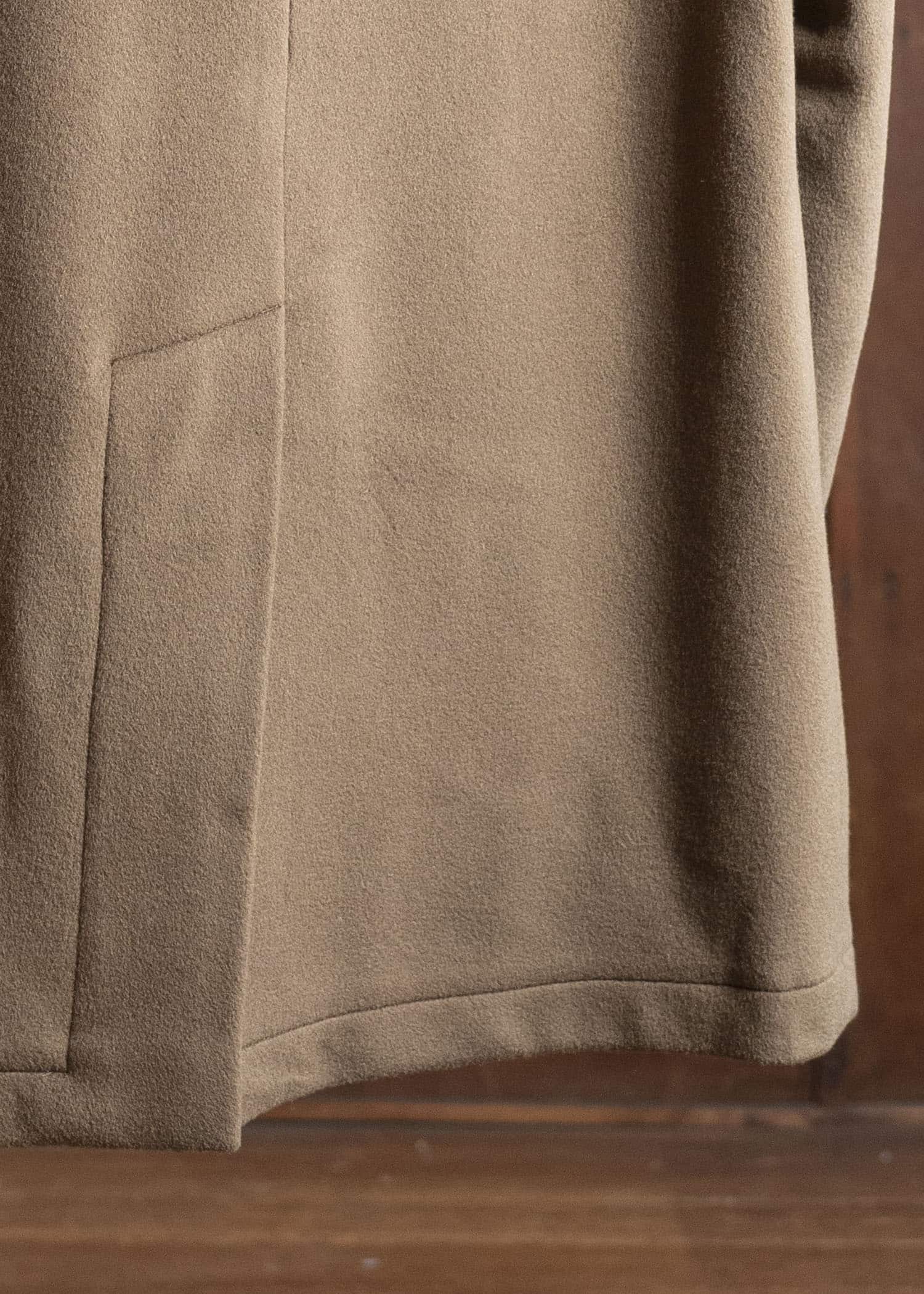 DIOMENE CALEB DOUBLE BREASTED COAT 10 RAW UMBER DDM-CP - 0013 / DDM GIULIA