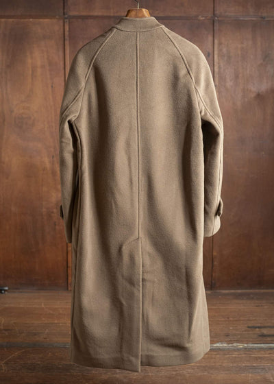 DIOMENE CEDRICSTAND COLLAR COAT 10 RAW UMBER DDM-CP - 0014 / DDM GIULIA