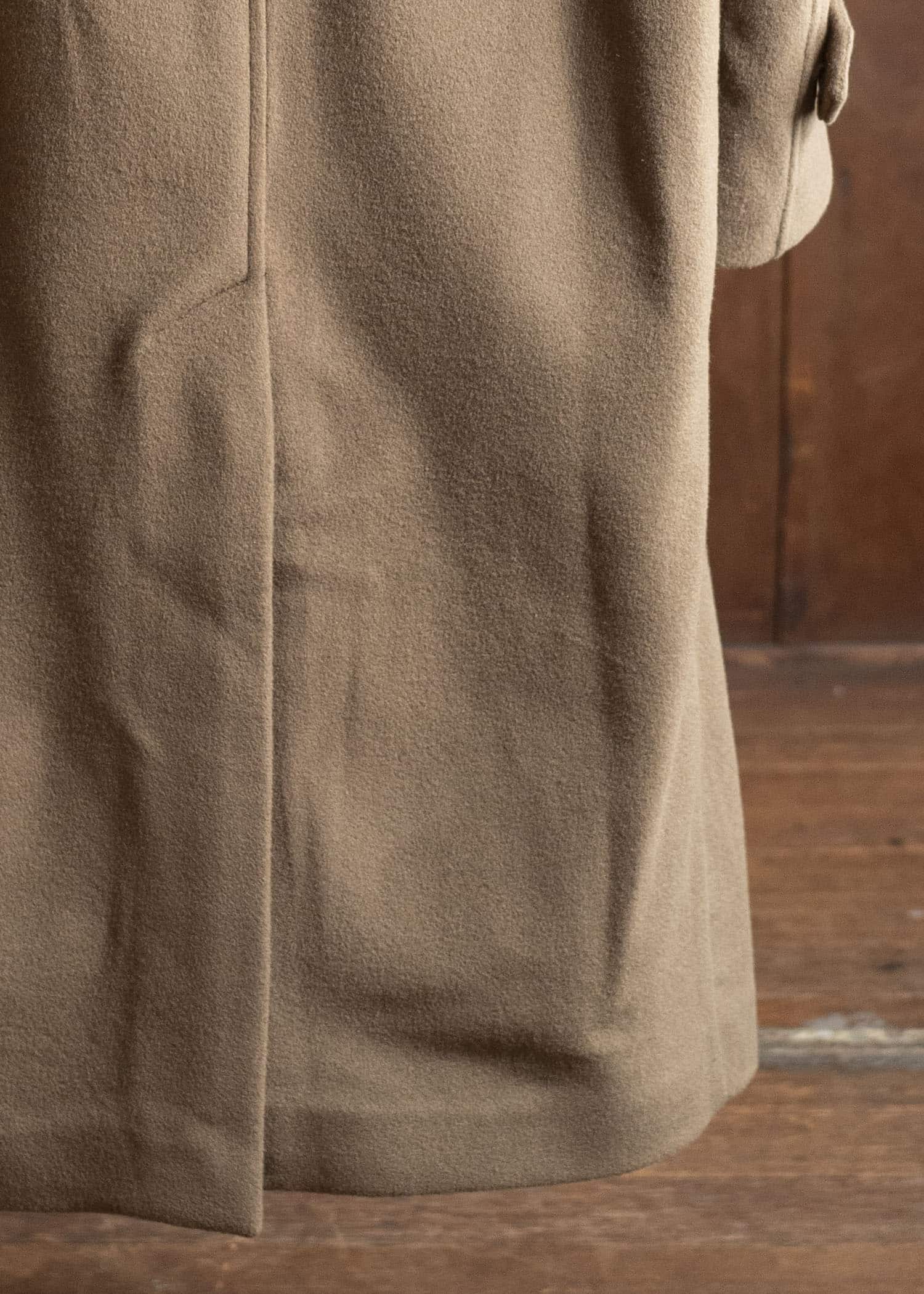 DIOMENE CEDRICSTAND COLLAR COAT 10 RAW UMBER DDM-CP - 0014 / DDM GIULIA