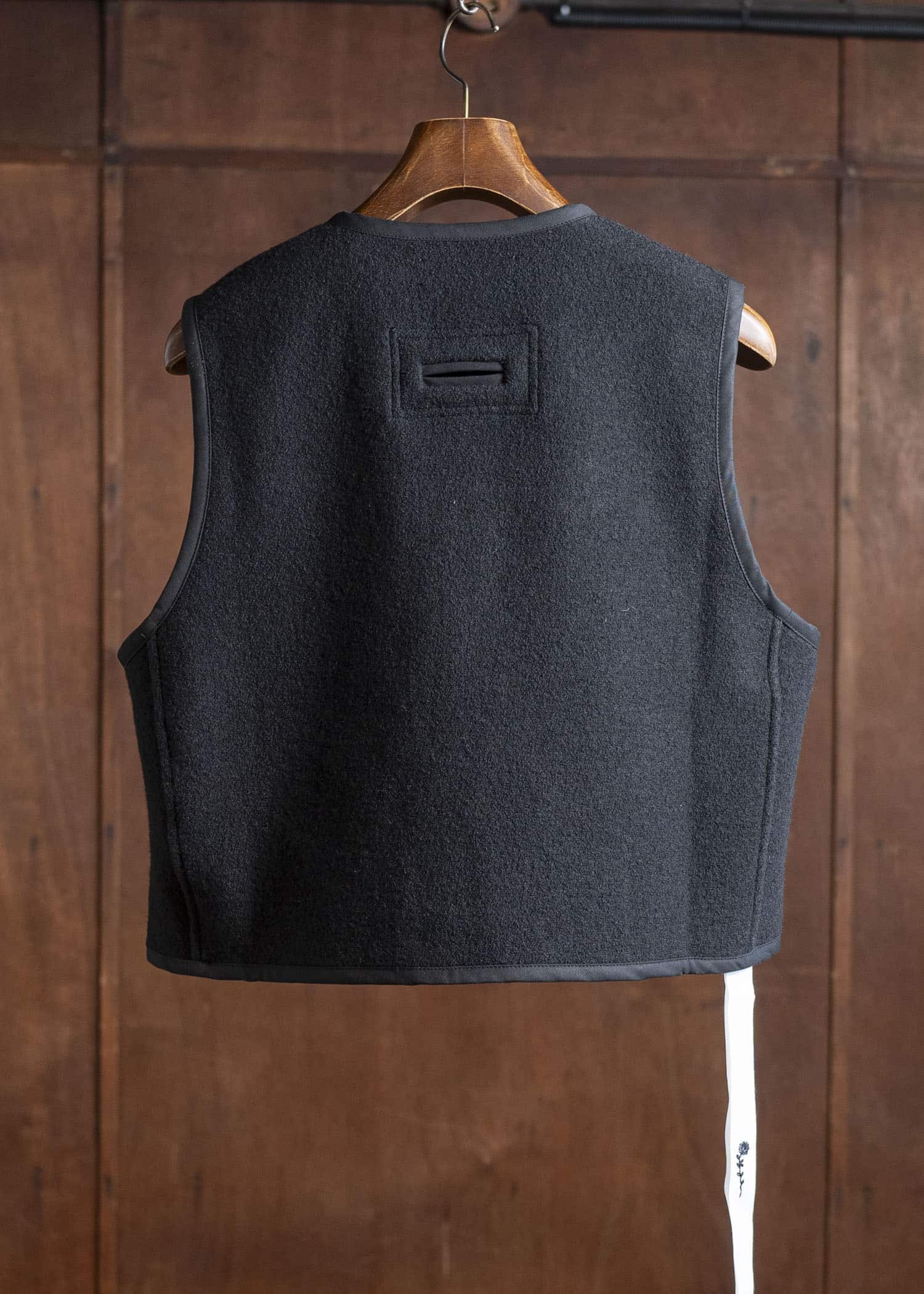 DIOMENE WILLIAM BOILED WOOL WAISTCOAT 15 METEORITE DDM-GL - 0006 / DDM 3981