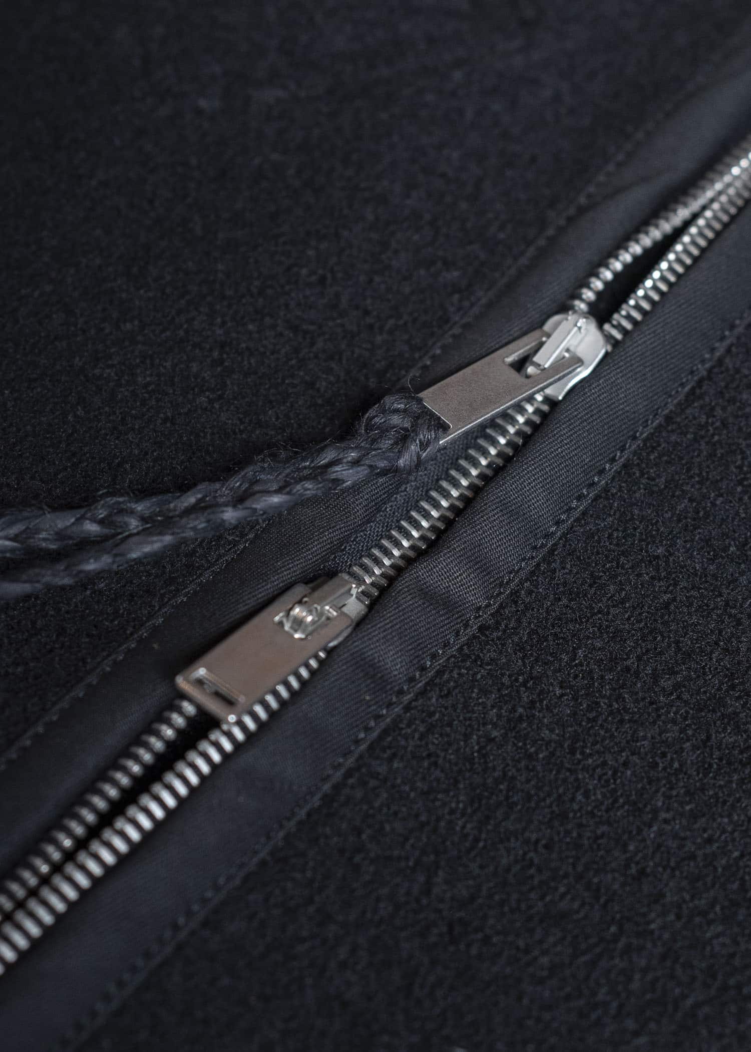 DIOMENE WILLIAM BOILED WOOL WAISTCOAT 15 METEORITE DDM-GL - 0006 / DDM 3981