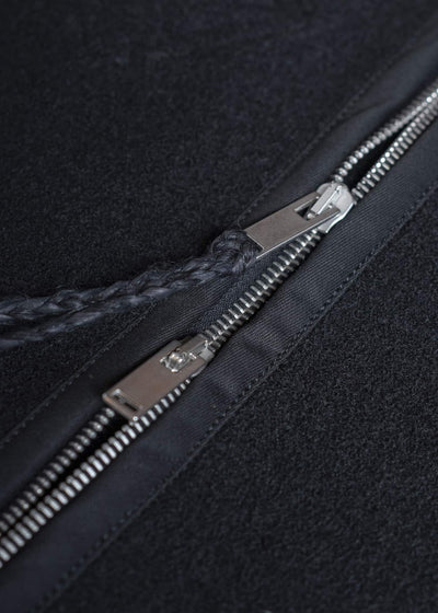 DIOMENE WILLIAM BOILED WOOL WAISTCOAT 15 METEORITE DDM-GL - 0006 / DDM 3981