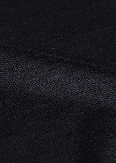 YOKO SAKAMOTO YS-26AW-93-BLACK Crew Neck Pullover BLACK