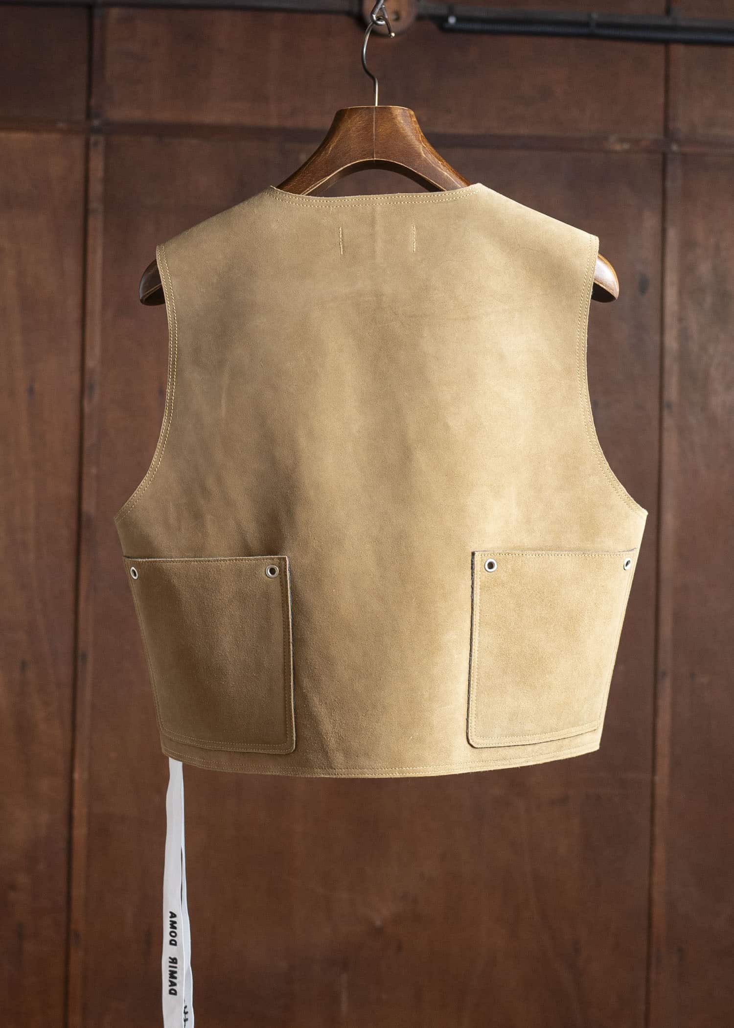DIOMENE WAYNE LEATHER WAISTCOAT 06 COPPER DDM-GL - 0007 / DDM PELLE