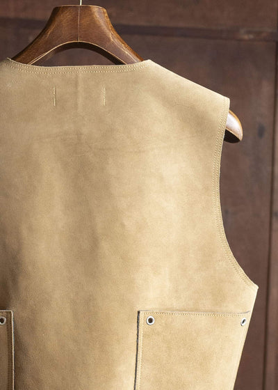 DIOMENE WAYNE LEATHER WAISTCOAT 06 COPPER DDM-GL - 0007 / DDM PELLE