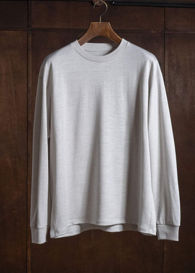 YOKO SAKAMOTO YS-26AW-93-ECRU Crew Neck Pullover ECRU