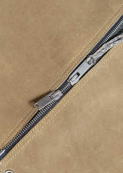 DIOMENE WAYNE LEATHER WAISTCOAT 06 COPPER DDM-GL - 0007 / DDM PELLE